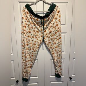 Little Frugals - Bamboo - Cozy Sourdough Themed Print Pajama Pants 3XL